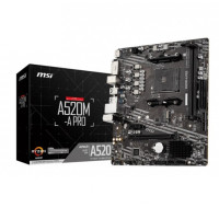 MSI A520M-A Pro AM4 AMD Micro-ATX Motherboard